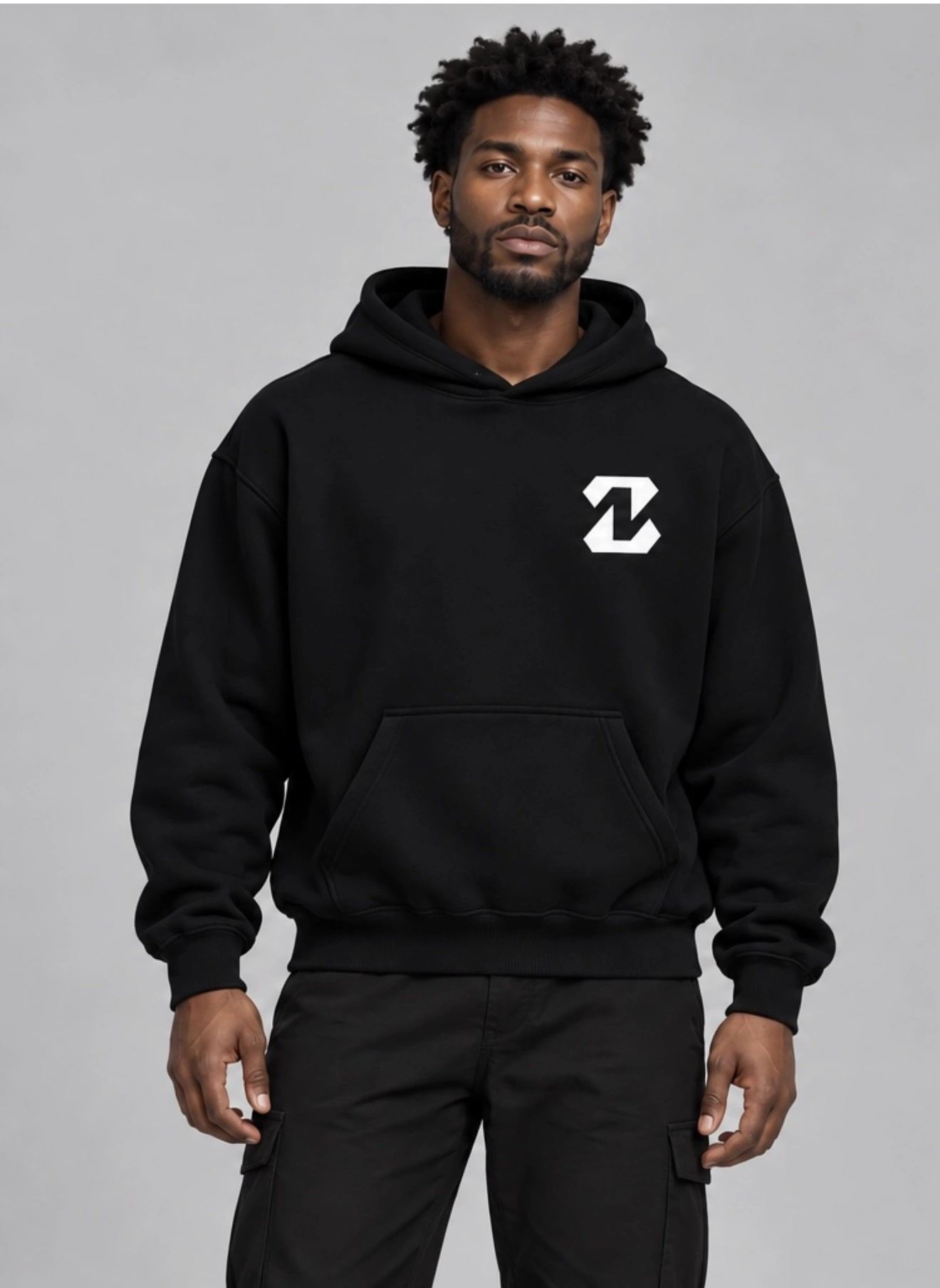 Zua Nation Signature Logo Hoodie